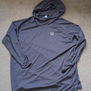 Gray Hoodie Sweatshirt